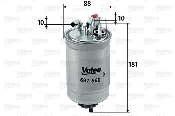 Filtr paliwa VALEO 587560
