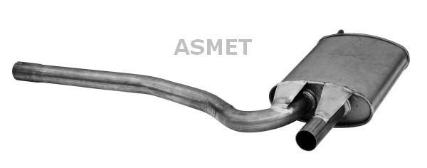 Tłumik środkowy ASMET 06.017