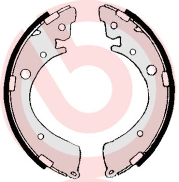Zestaw szczęk hamulcowych BREMBO S 28 506