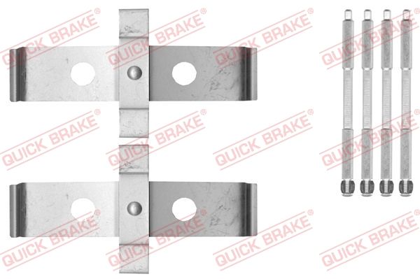 Zestaw akcesoriów, klocki hamulcowe QUICK BRAKE 109-1876