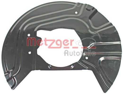 Panel rozbryzgiwujący, tarcza hamulcowa METZGER 6115040