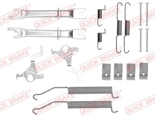 Zestaw akcesoriów, szczęki hamulcowe QUICK BRAKE 105-0812S