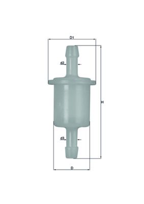 Filtr paliwa KNECHT KL 26 OF