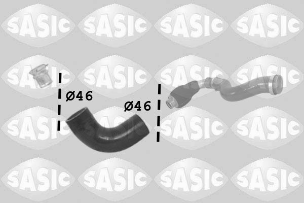 Przewód powietrza doładowującego SASIC 3334038