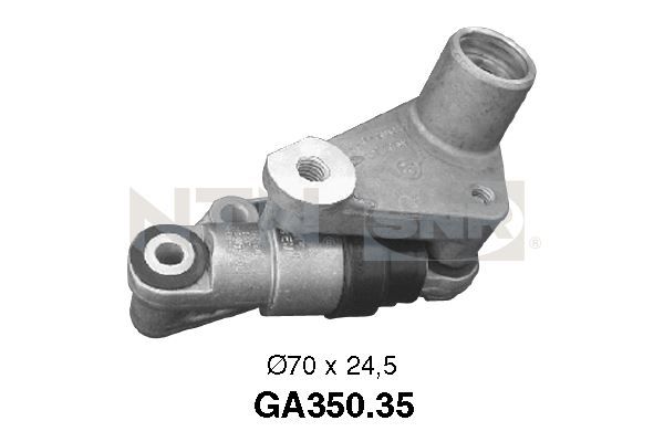 Rolka napinacza, pasek klinowy wielorowkowy SNR GA350.35