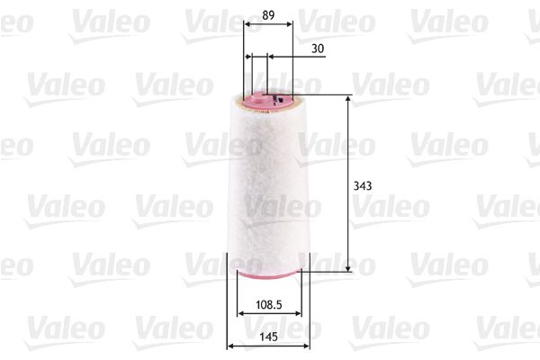 Filtr powietrza VALEO 585617