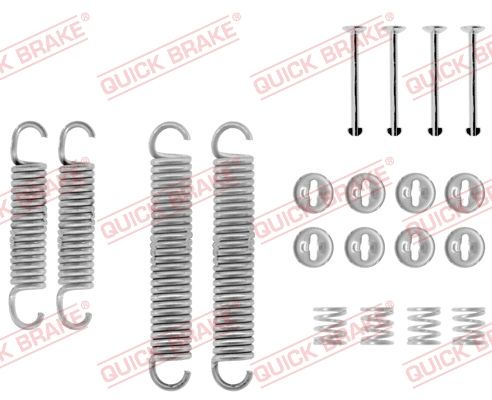Zestaw akcesoriów, szczęki hamulcowe QUICK BRAKE 105-0601