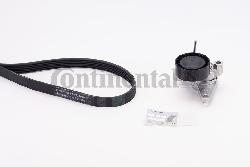 Zestaw paska klinowego wielorowkowego CONTINENTAL CTAM 6PK1026K1
