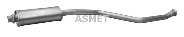 Tłumik środkowy ASMET 09.055