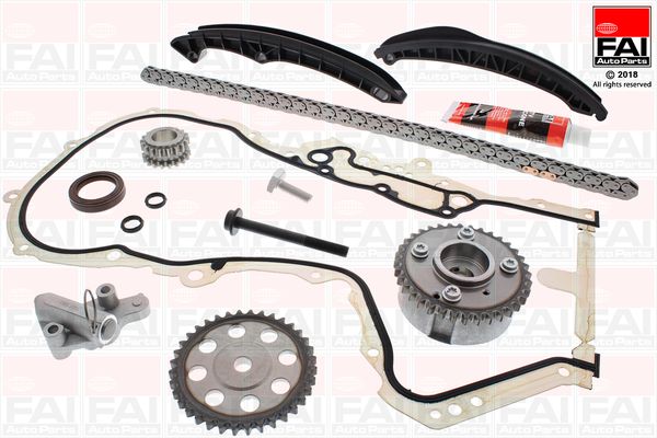Zestaw łańcucha rozrządu FAI AutoParts tck202l2vvt