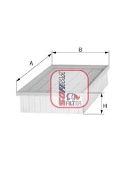 Filtr powietrza SOFIMA S 3298 A