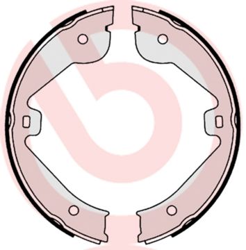 Zestaw szczęk hamulcowych, hamulec postojowy BREMBO S 85 536