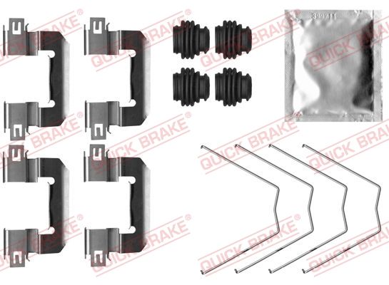 Zestaw akcesoriów, klocki hamulcowe QUICK BRAKE 109-0064