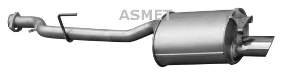 Tłumik końcowy ASMET 01.072