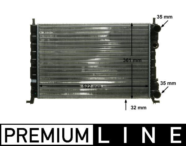 Chłodnica, układ chłodzenia silnika MAHLE CR130000P
