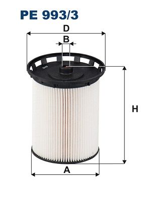 Filtr paliwa FILTRON pe 993/3