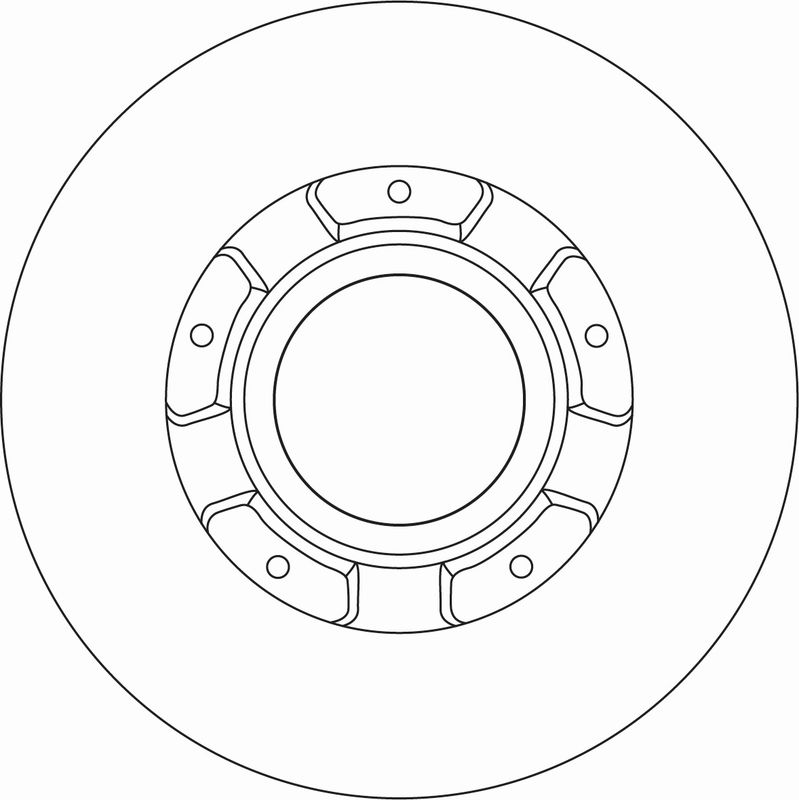 Tarcza hamulcowa TRW DF6963S