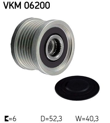 Alternator - sprzęgło jednokierunkowe SKF VKM06200