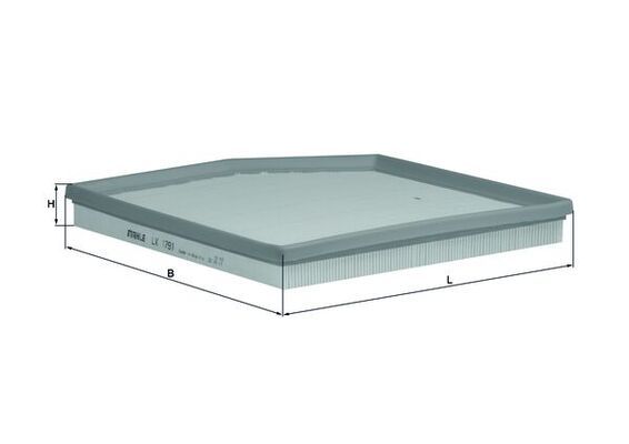 Filtr powietrza KNECHT LX 1791