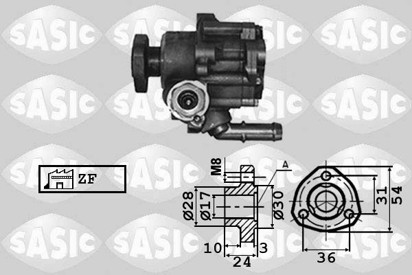 Pompa hydrauliczna, układ kierowniczy SASIC 7076009