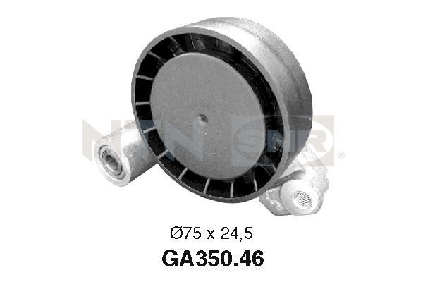 Rolka napinacza, pasek klinowy wielorowkowy SNR GA350.46