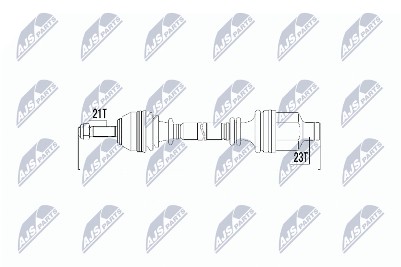 Wał napędowy NTY NPW-RE-014