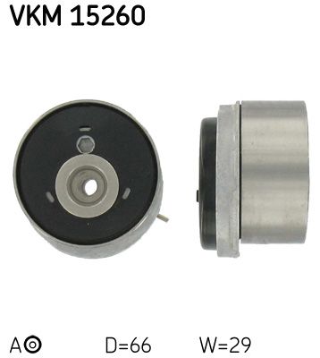 Rolka napinacza, pasek rozrządu SKF VKM15260