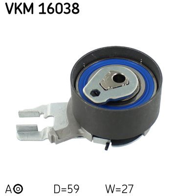 Rolka napinacza, pasek rozrządu SKF VKM 16038