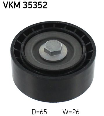 rolka kierunkowa / prowadząca, pasek klinowy zębaty SKF VKM 35352