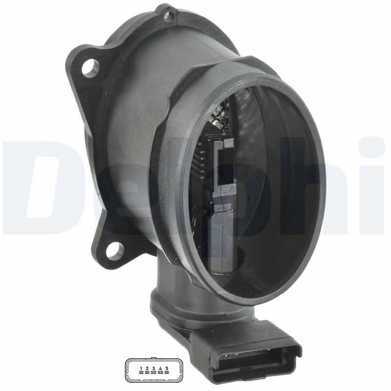 Przepływomierz masowy powietrza DELPHI AF10075-12B1