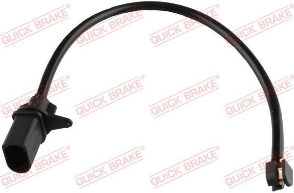 Styk ostrzegawczy, zużycie okładzin hamulcowych QUICK BRAKE WS 0458 A
