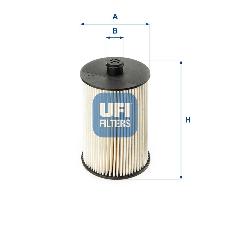 Filtr paliwa UFI 26.018.00