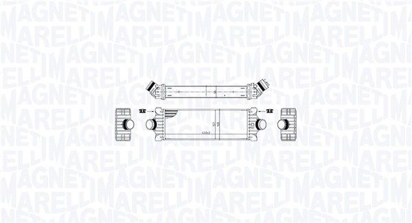 Chłodnica powietrza doładowującego MAGNETI MARELLI 351319206050