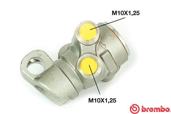Korektor siły hamowania BREMBO R A6 001