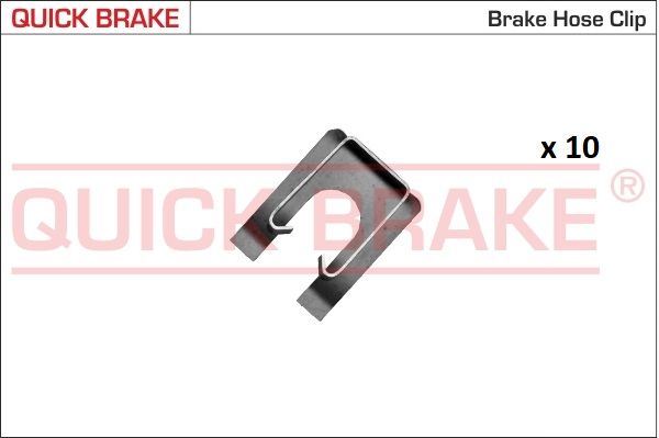 Mocowanie, przewód hamulcowy elastyczny QUICK BRAKE 3220-10K