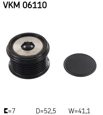 Alternator - sprzęgło jednokierunkowe SKF vkm 06110