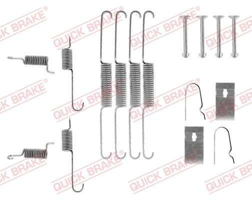 Zestaw akcesoriów, szczęki hamulcowe QUICK BRAKE 105-0663
