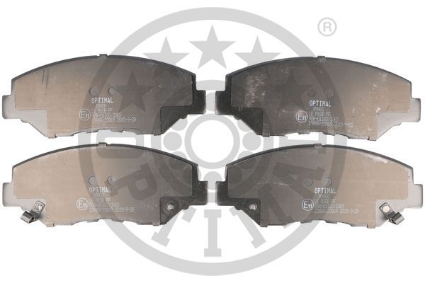 Zestaw klocków hamulcowych, hamulce tarczowe OPTIMAL BP-89900