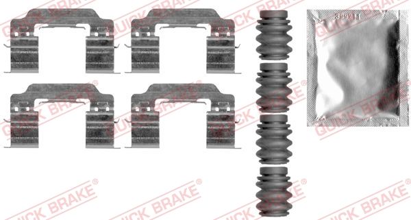 Zestaw akcesoriów, klocki hamulcowe QUICK BRAKE 109-0007