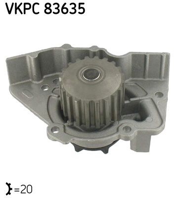 Pompa wody, chłodzenie silnika SKF VKPC 83635