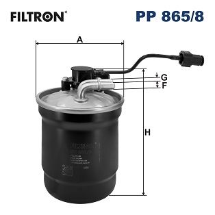 Filtr paliwa FILTRON PP 865/8