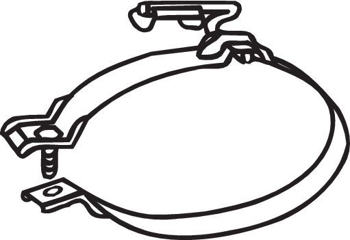 Uchwyt, system wydechowy BOSAL 251-916