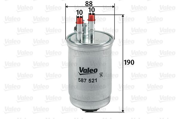 Filtr paliwa VALEO 587521