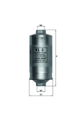 Filtr paliwa KNECHT KL 5
