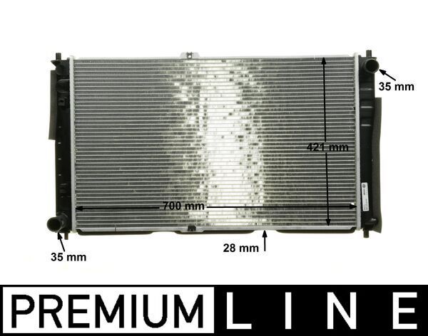 Chłodnica, układ chłodzenia silnika MAHLE CR1330000P