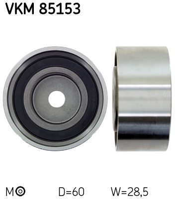 rolka kierunkowa / prowadząca, pasek rozrządu SKF VKM 85153