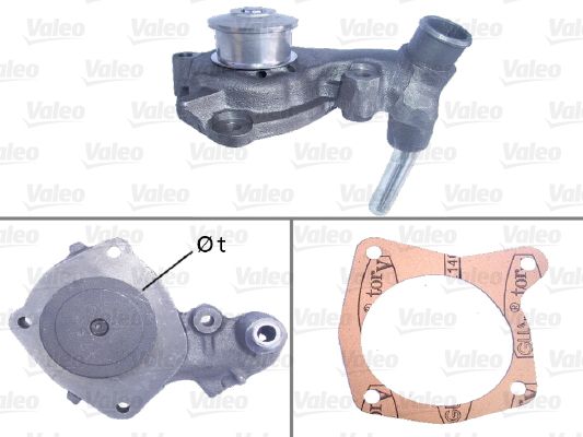 Pompa wody, chłodzenie silnika VALEO 506287