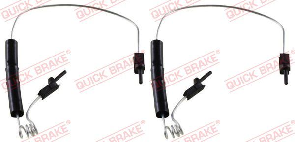 Styk ostrzegawczy, zużycie okładzin hamulcowych QUICK BRAKE ws 0176 a