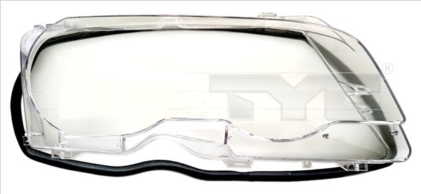 Szyba rozpraszająca reflektora, reflektor TYC 20-0014-la-1