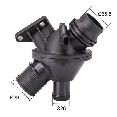 Termostat, płyn chłodzący MAHLE TM25108